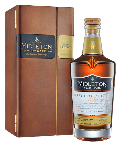 Midleton Barry Crockett Legacy Single Pot Still Irish Whiskey (wooden box), 0.7 л